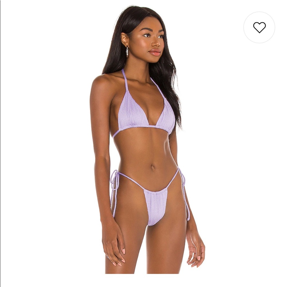 Frankies Bikinis Lilac Bikini